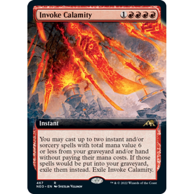 Invoke Calamity (Extended Art) (foil)