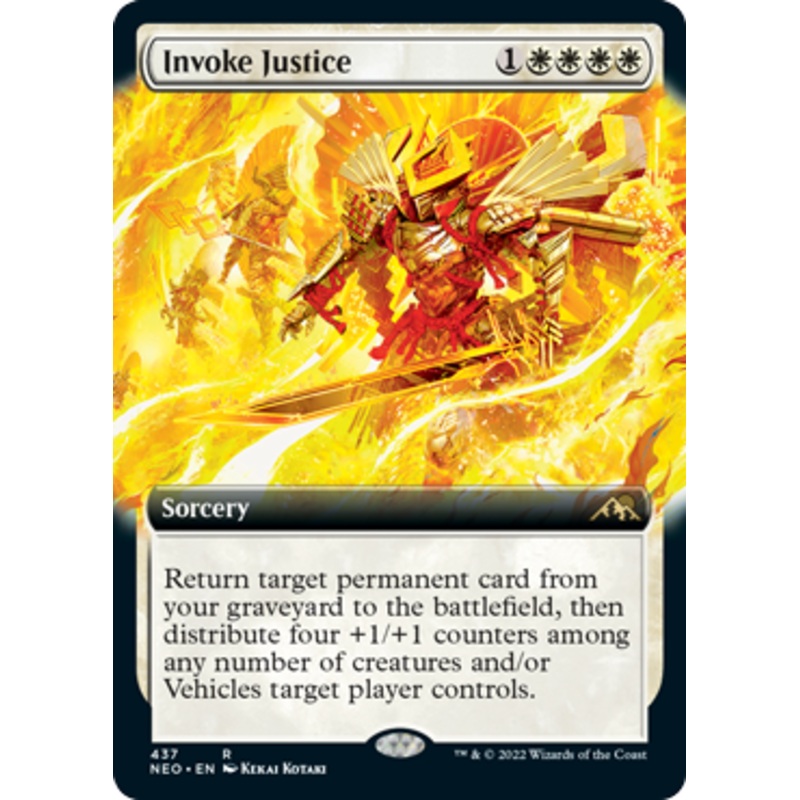 Invoke Justice (Extended Art) (foil)