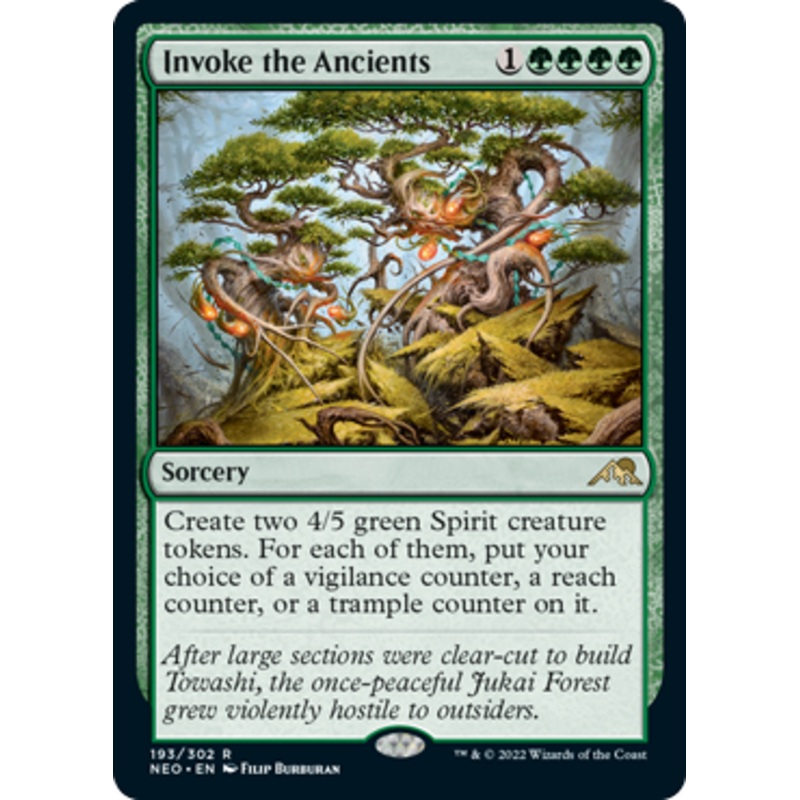 Invoke the Ancients (foil) | Kamigawa: Neon Dynasty