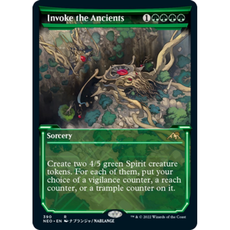Invoke the Ancients (Soft Glow Frame) (foil)