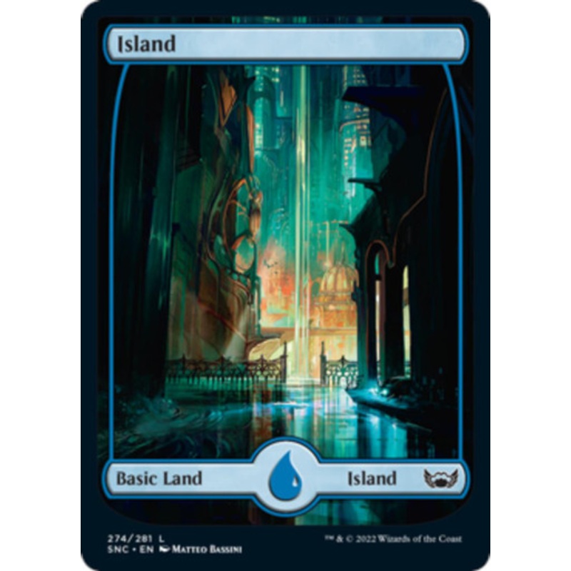 Island (#274) (Full Art) | Streets of New Capenna