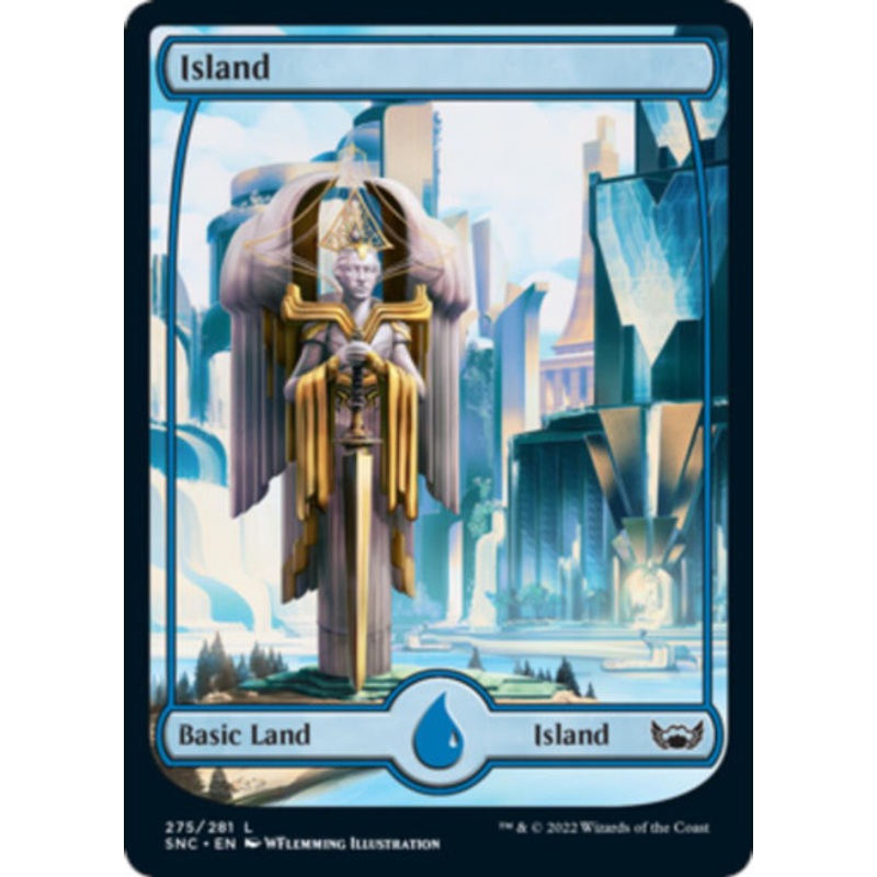 Island (#275) (Full Art)