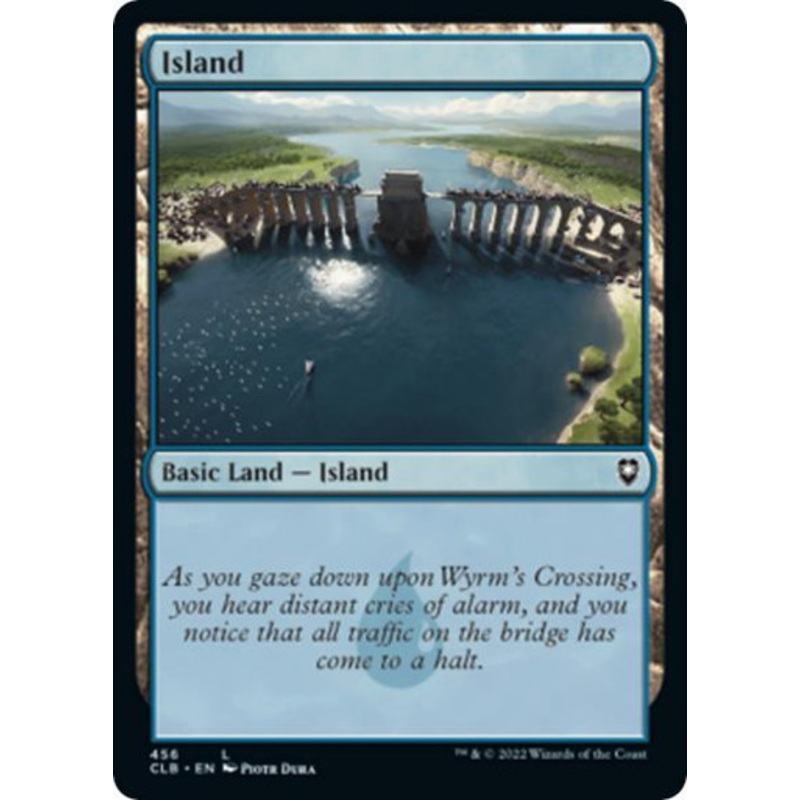 Island (#456) | Commander Legends: Battle for Baldur's Gate