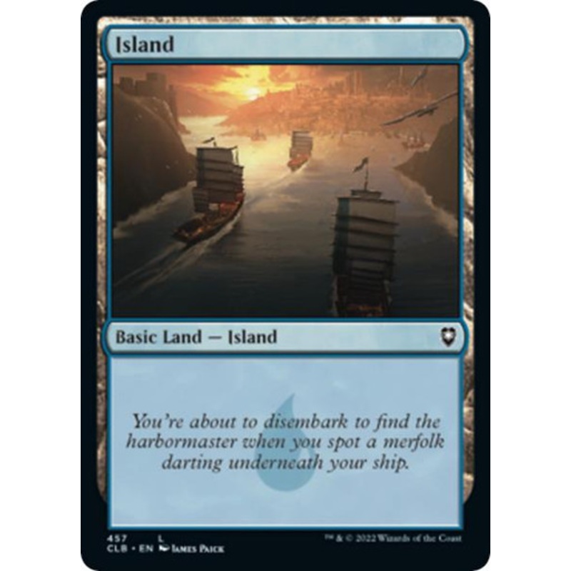 Island (#457) | Commander Legends: Battle for Baldur's Gate