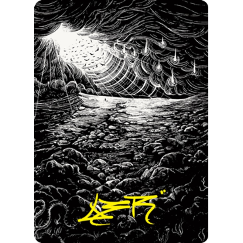 Plains 2 (#79) Art Card (Gold Signature) | Innistrad: Crimson Vow