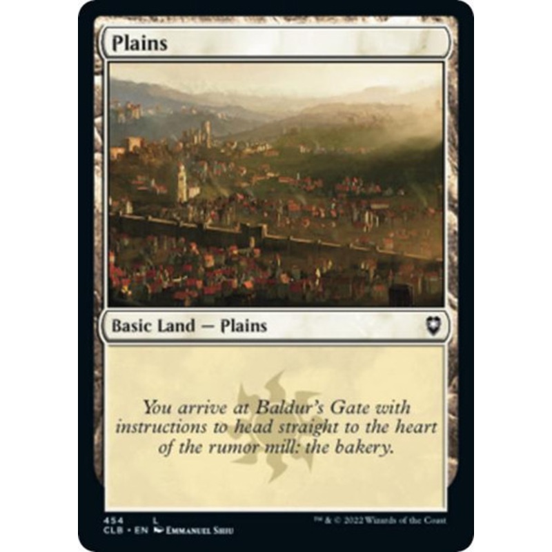 Plains (#454) | Commander Legends: Battle for Baldur's Gate
