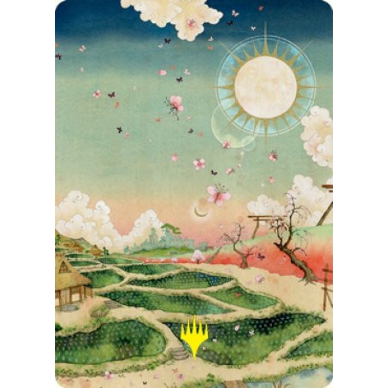 Plains Art Card (#79) (Gold Signature) | Kamigawa: Neon Dynasty