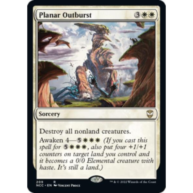 Planar Outburst | Streets of New Capenna Commander