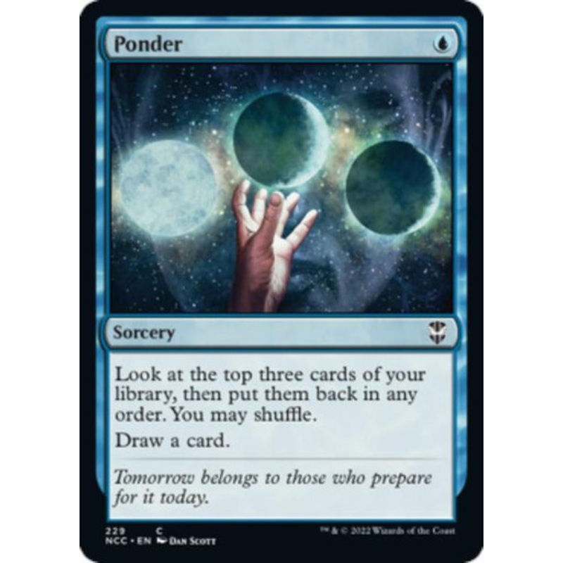 Ponder | Streets of New Capenna Commander