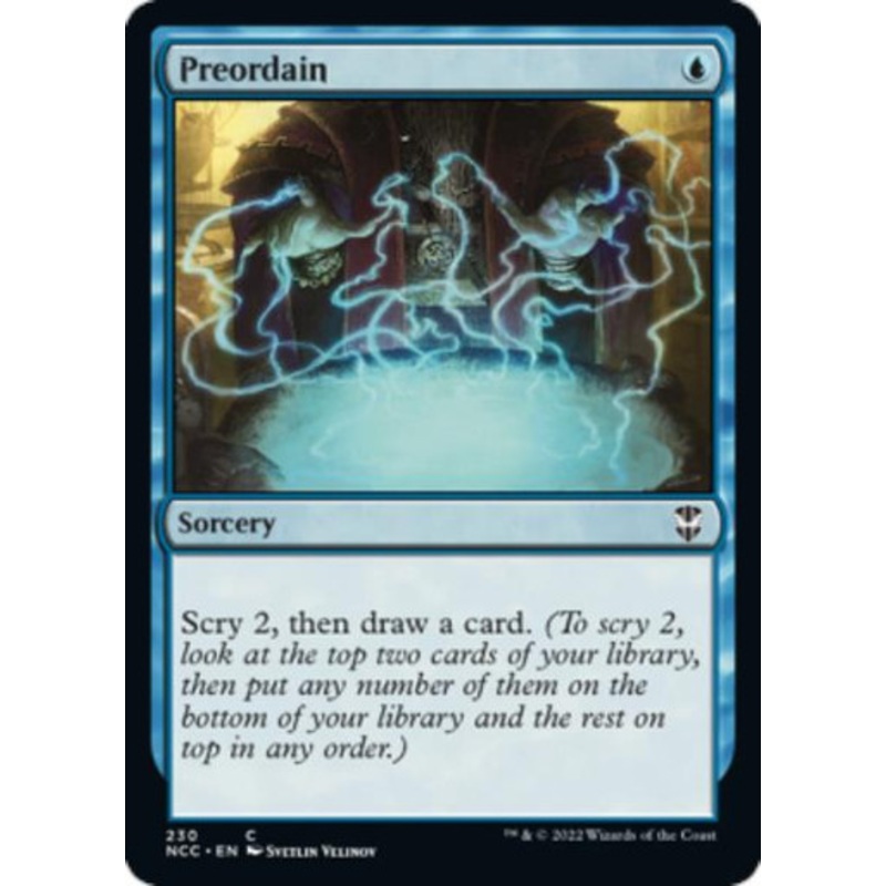 Preordain | Streets of New Capenna Commander