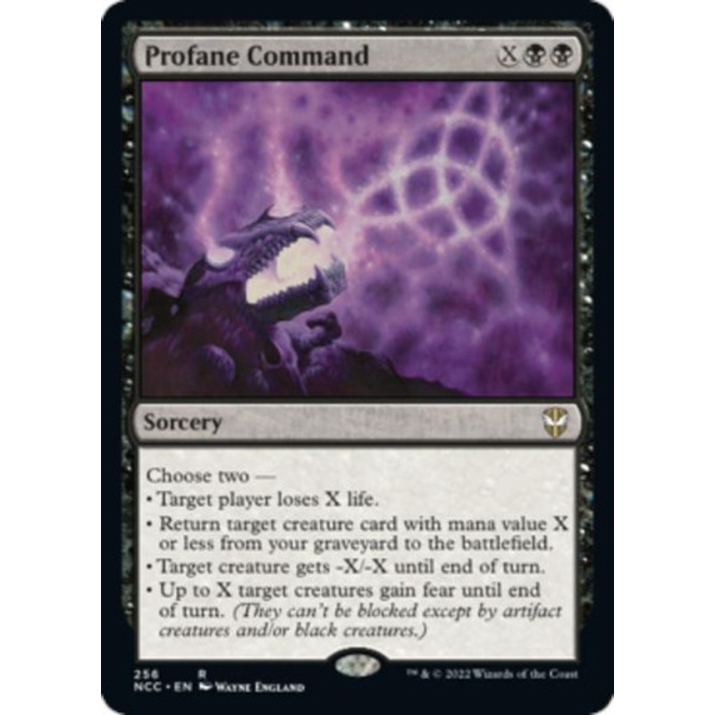 Profane Command | Streets of New Capenna Commander