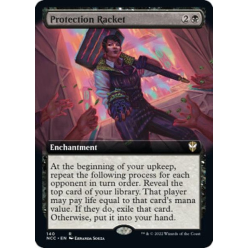 Protection Racket (Extended Art) | Streets of New Capenna Commander