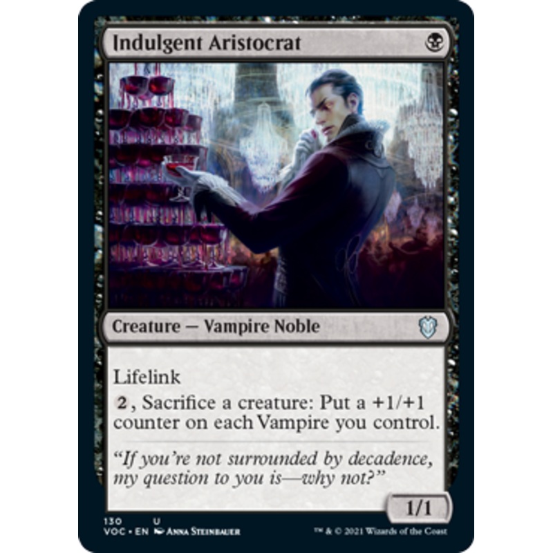 Indulgent Aristocrat | Innistrad: Crimson Vow Commander