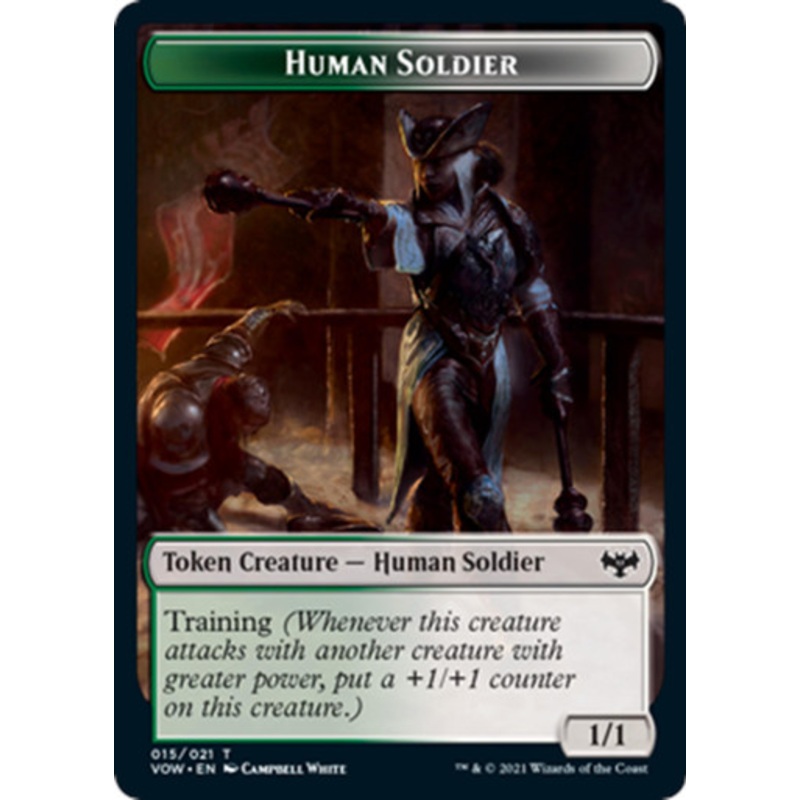 Innistrad: Crimson Vow - Human Soldier Token | Innistrad: Crimson Vow