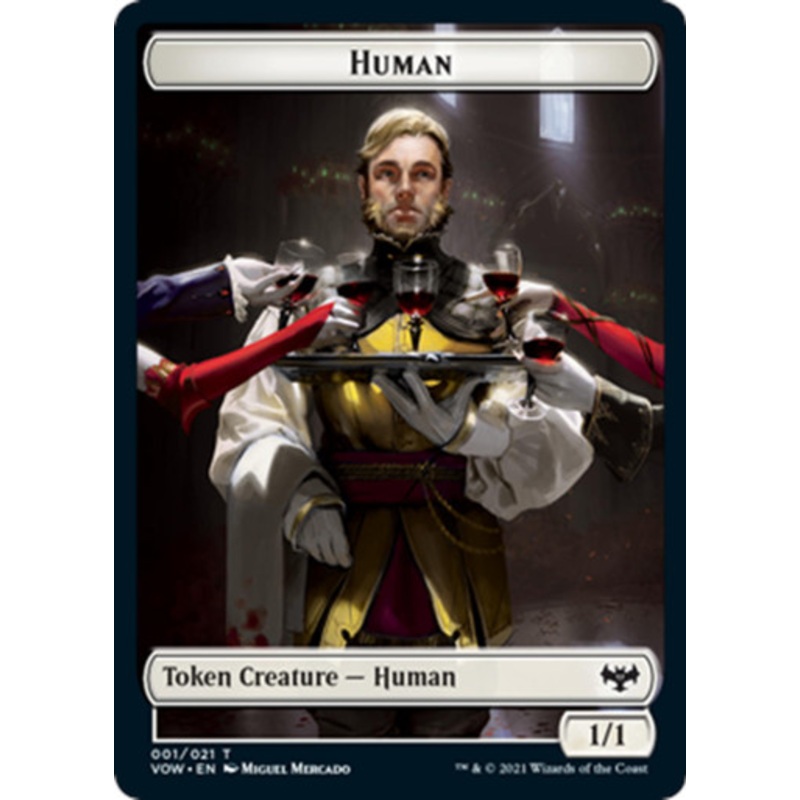 Innistrad: Crimson Vow - Human Token (#1)