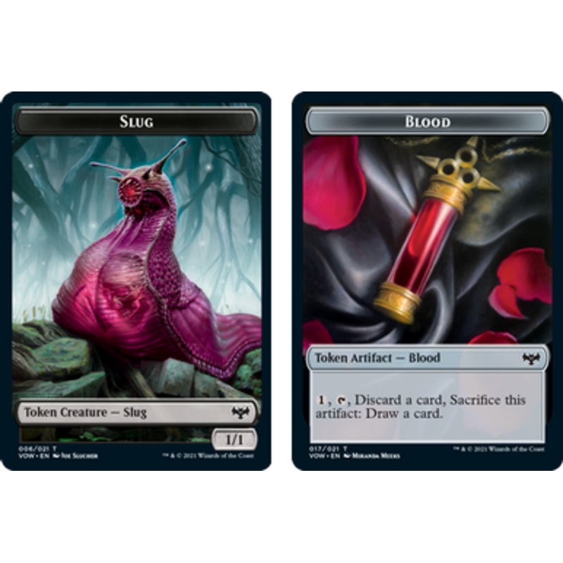 Innistrad: Crimson Vow - Slug // Blood Token (foil) | Innistrad: Crimson Vow