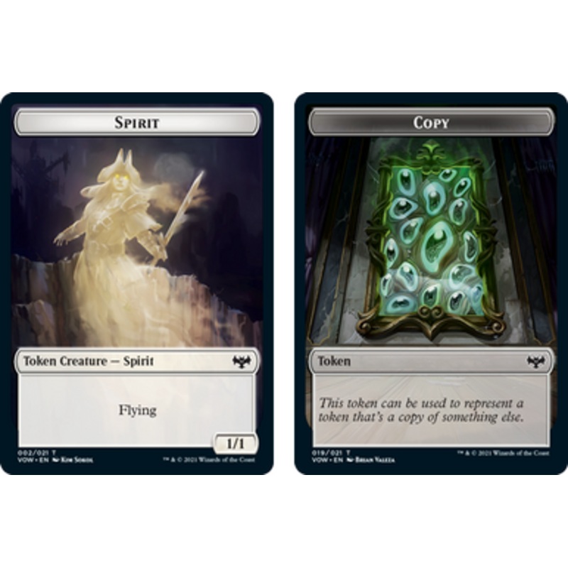 Innistrad: Crimson Vow - Spirit (#2) // Copy Token (foil) | Innistrad: Crimson Vow