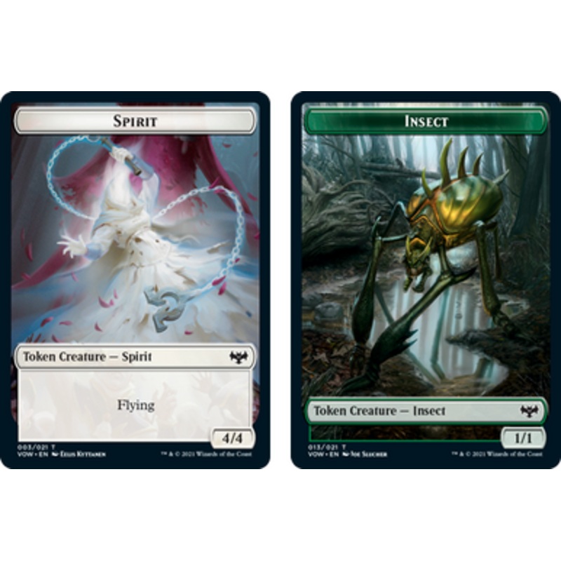 Innistrad: Crimson Vow - Spirit (#3) // Insect Token (foil) | Innistrad: Crimson Vow