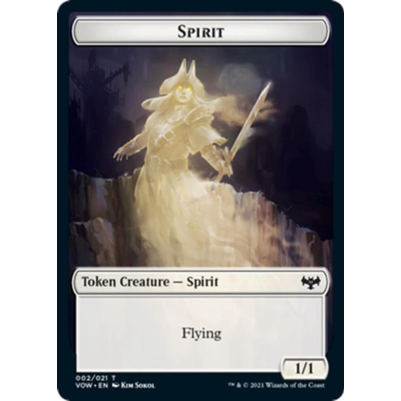 Innistrad: Crimson Vow - Spirit Token (#2) | Innistrad: Crimson Vow