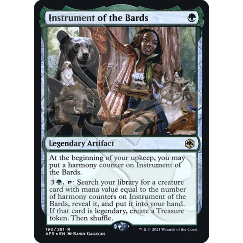 Instrument of the Bards (Ampersand promo foil) | Adventures in the Forgotten Realms