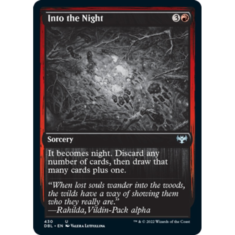 Into the Night (foil) | Innistrad: Double Feature