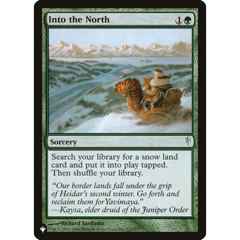 Into the North (The List Reprint) | Coldsnap