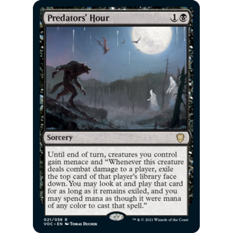Predators' Hour | Innistrad: Crimson Vow Commander