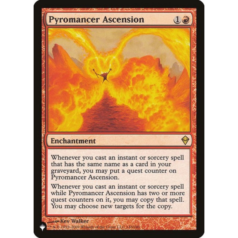 Pyromancer Ascension (The List Reprint) | Zendikar