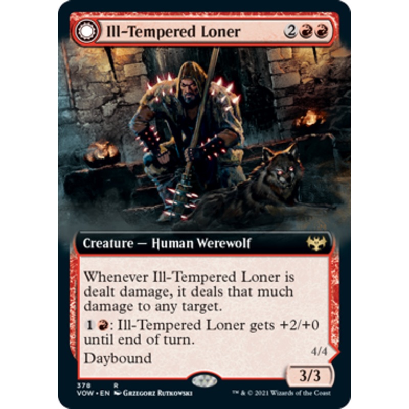 Ill-Tempered Loner // Howlpack Avenger (Extended Art)