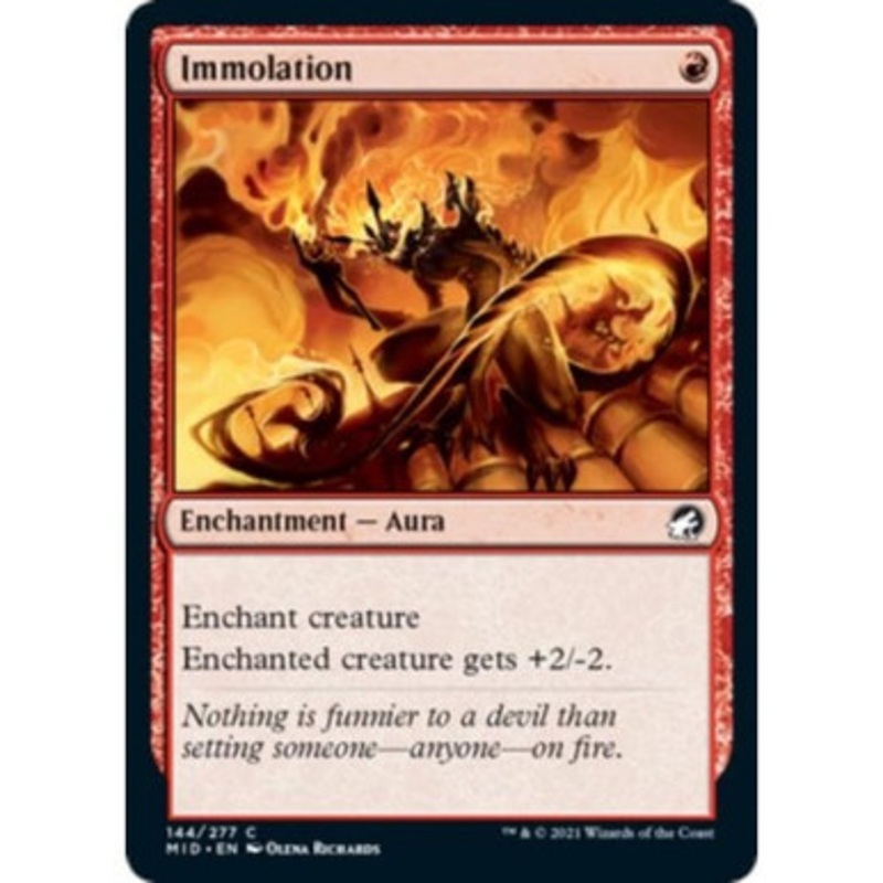Immolation (foil) | Innistrad: Midnight Hunt