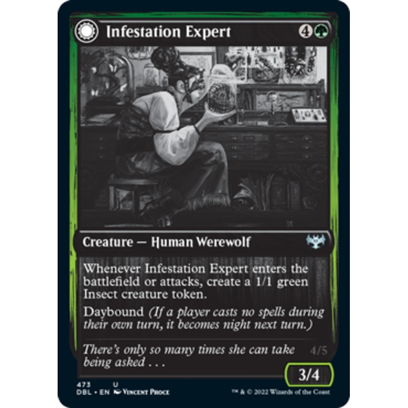 Infestation Expert // Infested Werewolf