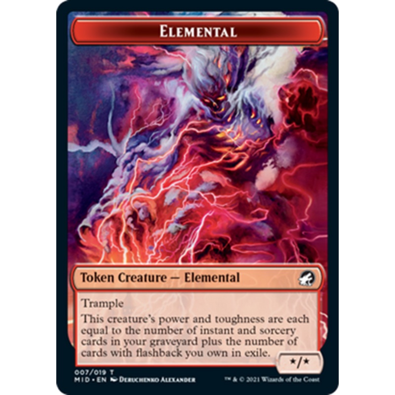 Innistrad: Midnight Hunt - Elemental Token | Innistrad: Midnight Hunt