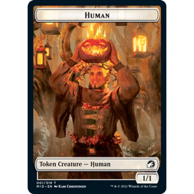 Innistrad: Midnight Hunt - Human Token | Innistrad: Midnight Hunt