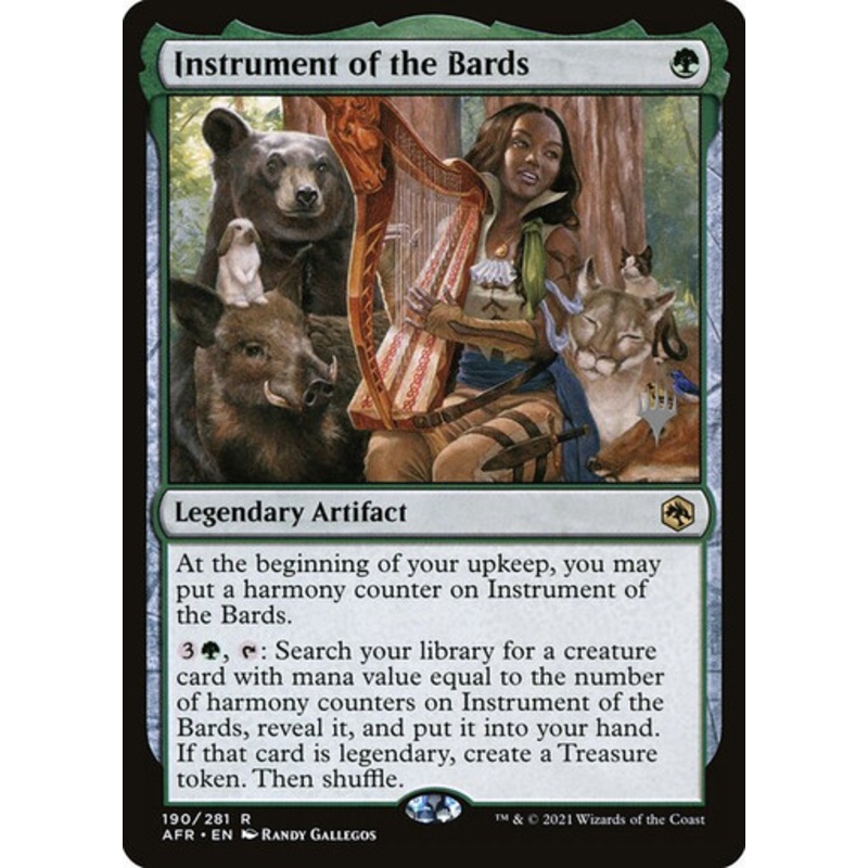 Instrument of the Bards (Promo Pack foil) | Adventures in the Forgotten Realms