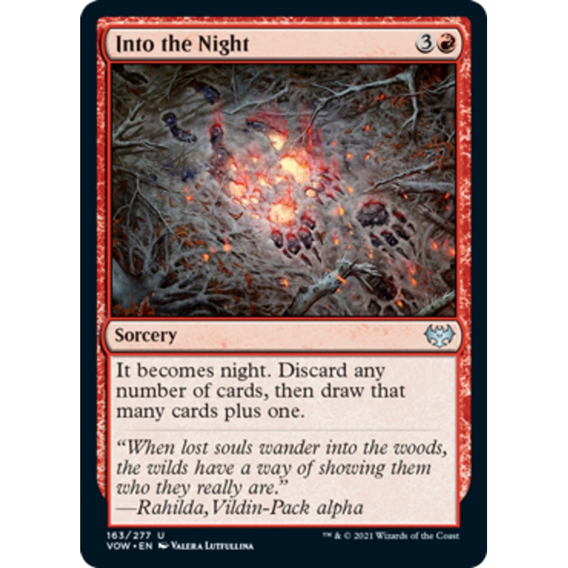 Into the Night (foil) | Innistrad: Crimson Vow