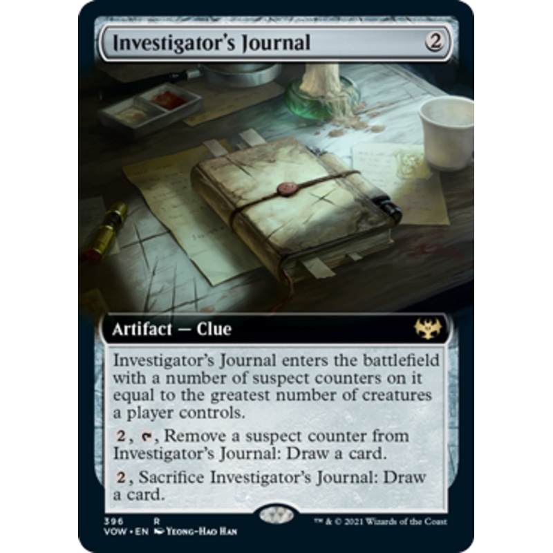 Investigator's Journal (Extended Art) | Innistrad: Crimson Vow