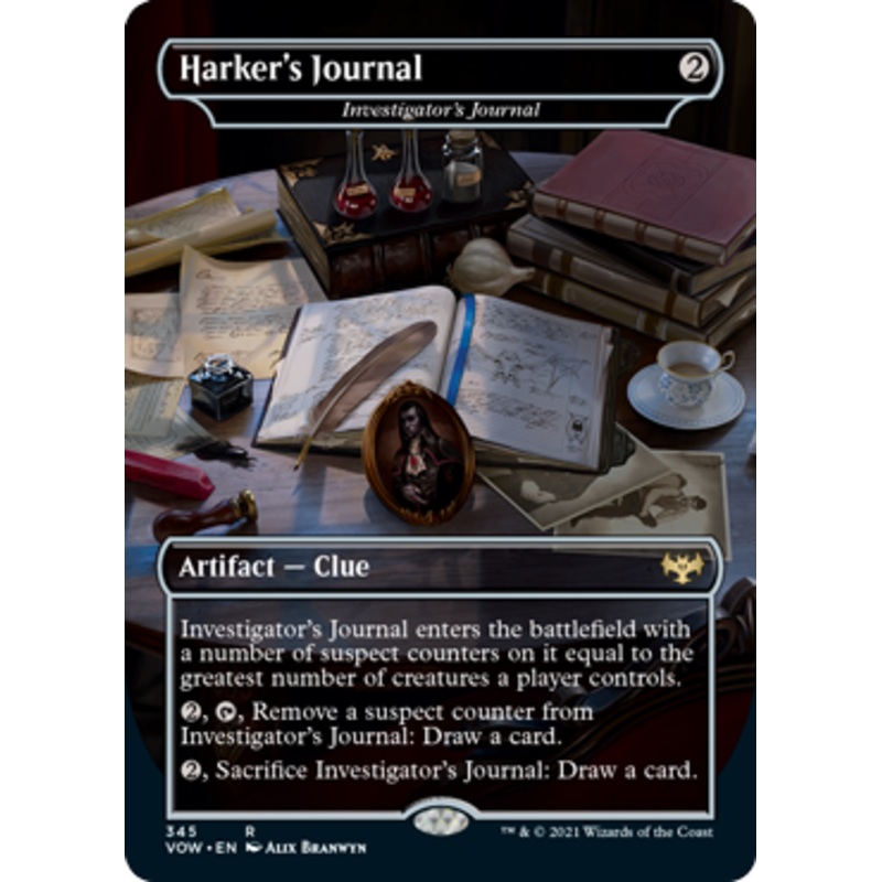 Investigator's Journal [Harker's Journal] (Dracula Series)