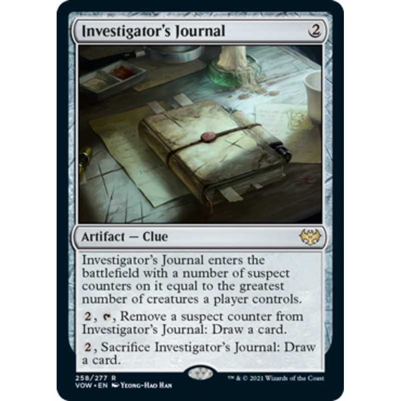 Investigator's Journal | Innistrad: Crimson Vow