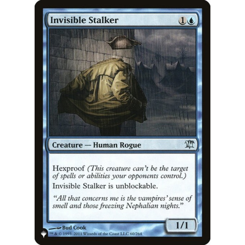 Invisible Stalker (The List Reprint)