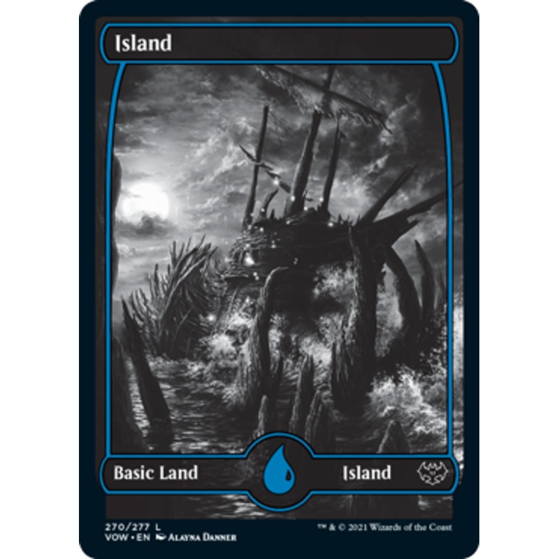 Island (#270) (Extended Art) | Innistrad: Crimson Vow