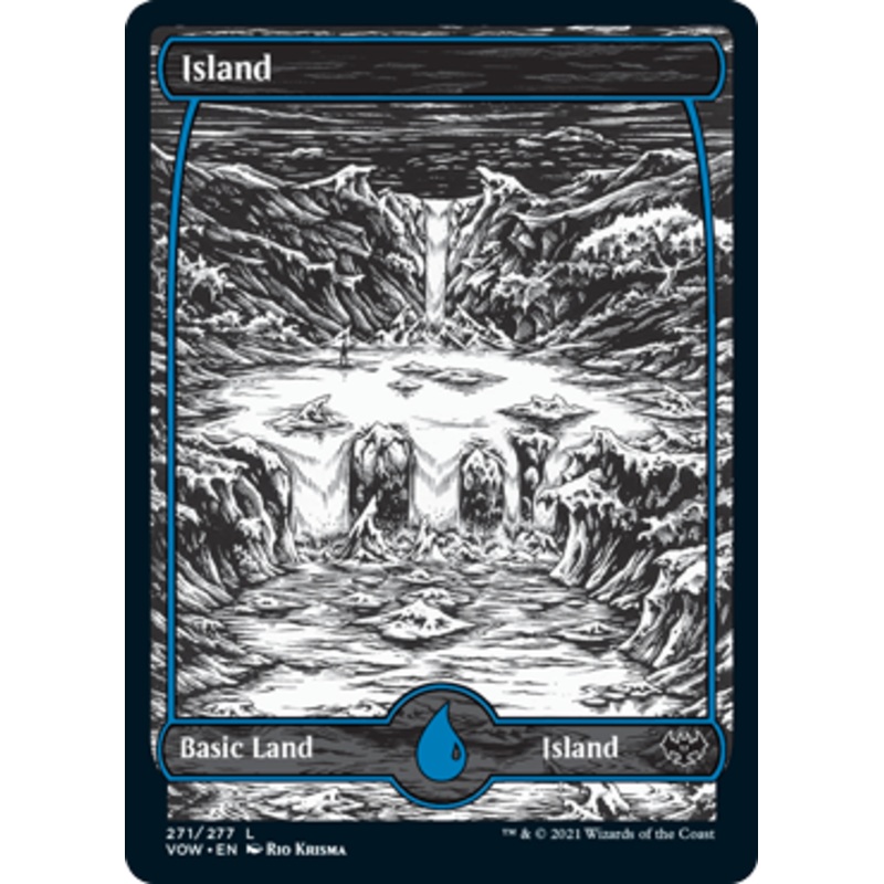 Island (#271) (Extended Art) | Innistrad: Crimson Vow
