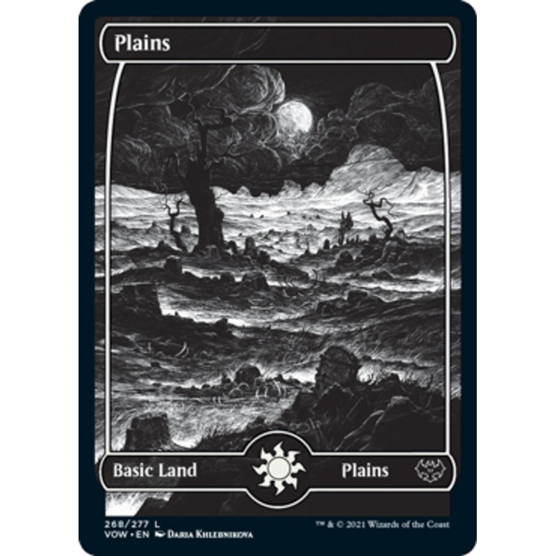 Plains (#268) (Extended Art) | Innistrad: Crimson Vow