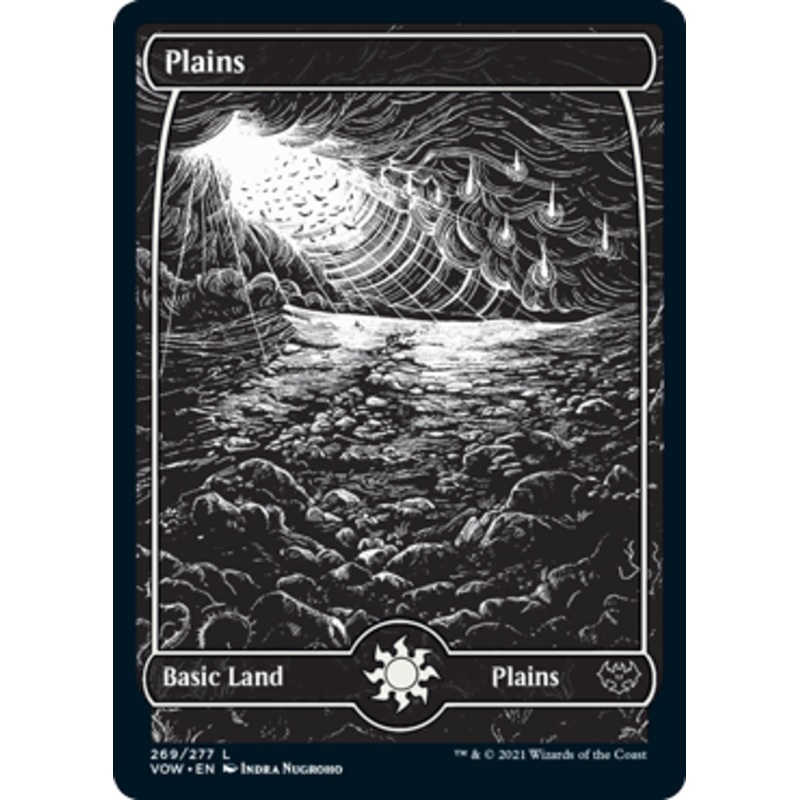 Plains (#269) (Extended Art) | Innistrad: Crimson Vow