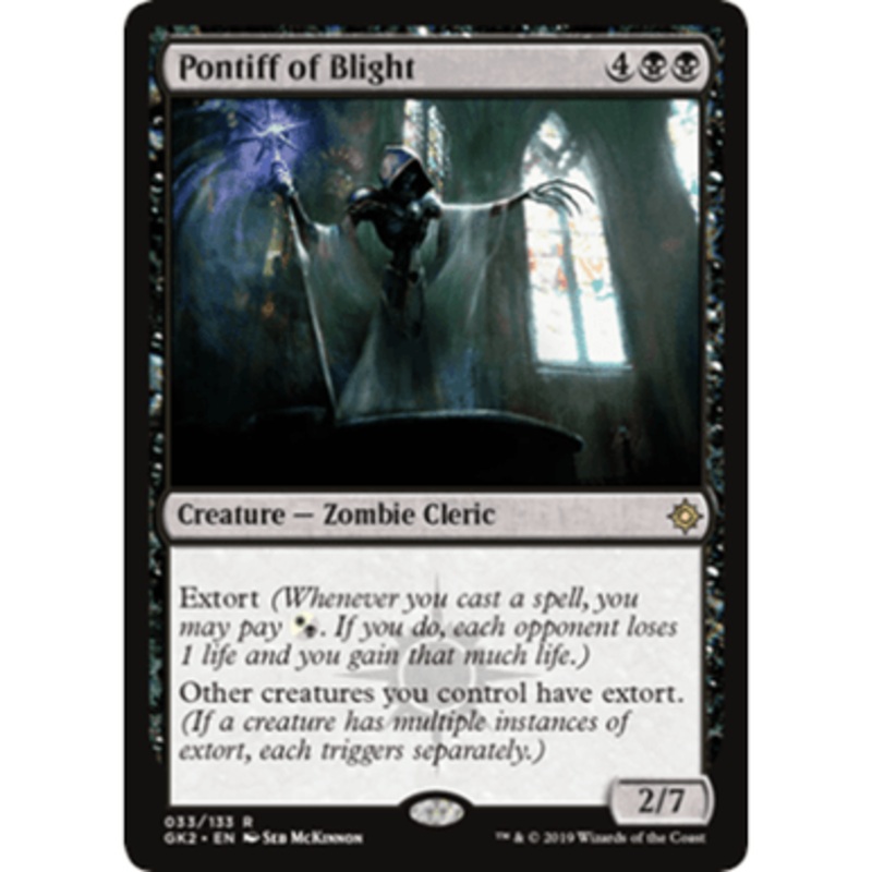 Pontiff of Blight | Ravnica Allegiance Guild Kits