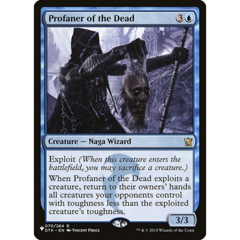 Profaner of the Dead (The List Reprint) | Dragons of Tarkir