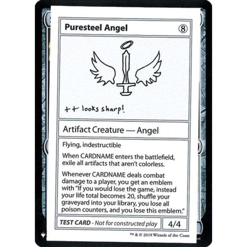 Puresteel Angel (The List Reprint) | Mystery Booster