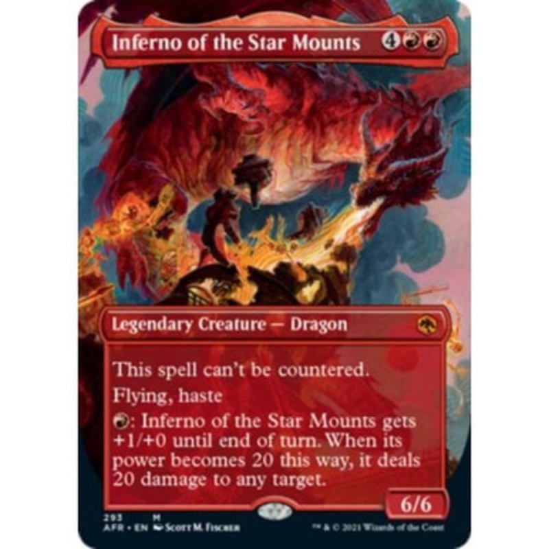 Inferno of the Star Mounts (Borderless Art)