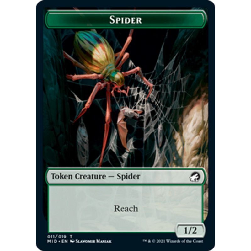 Innistrad: Midnight Hunt - Spider Token | Innistrad: Midnight Hunt