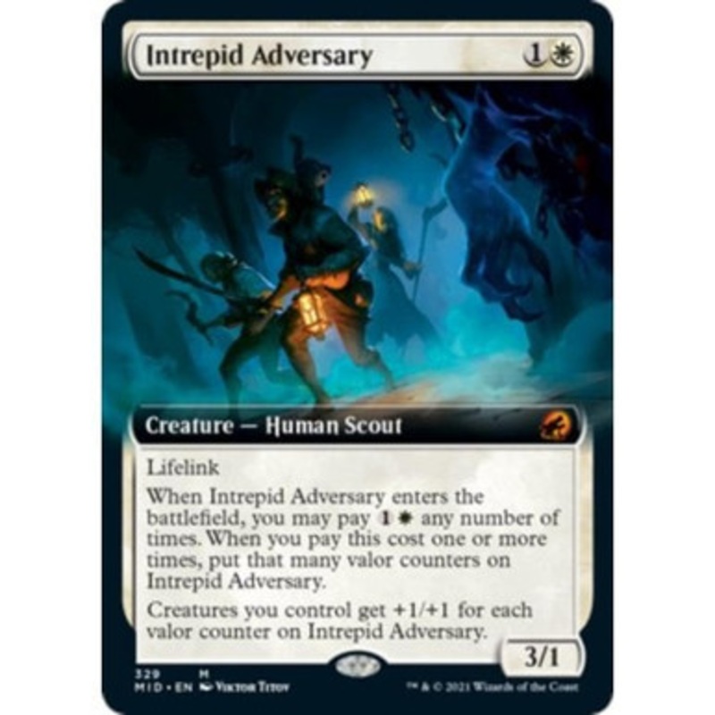 Intrepid Adversary (Extended Art) | Innistrad: Midnight Hunt