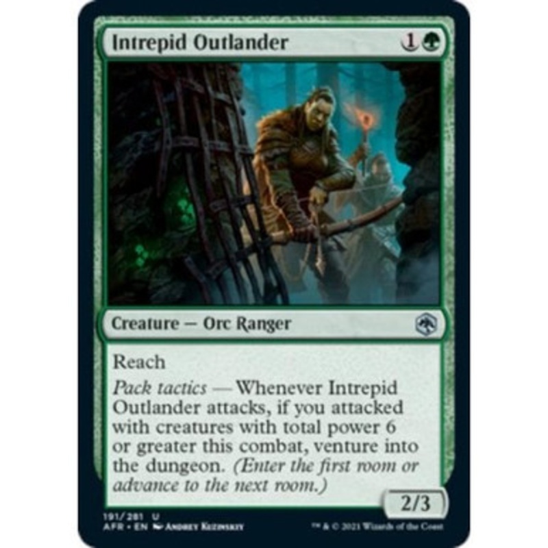 Intrepid Outlander (foil) | Adventures in the Forgotten Realms